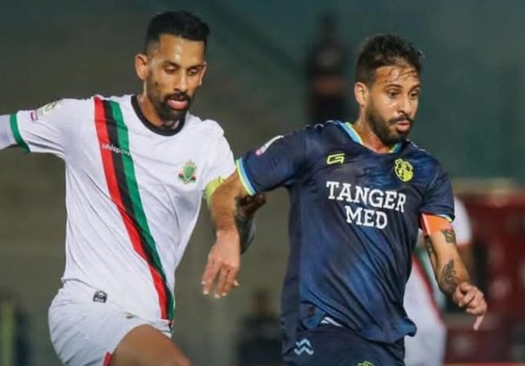 البطولة الوطنية (الدورة 20).. فريق الجيش الملكي يفوز على ضيفه اتحاد طنجة (3-2)