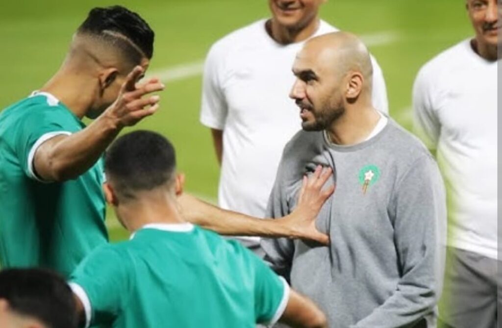 مفاجاة مميزة من وليد الركراكي للاعبين الجدد بالمنتخب المغربي